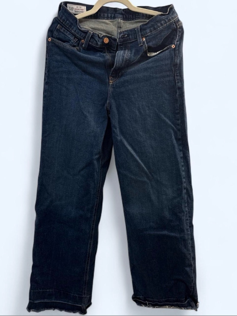 GAP Women's Dark Indigo Boyfriend Jeans
